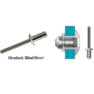 Hemlock blind Rivets