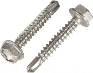 hex flange head self drilling screw